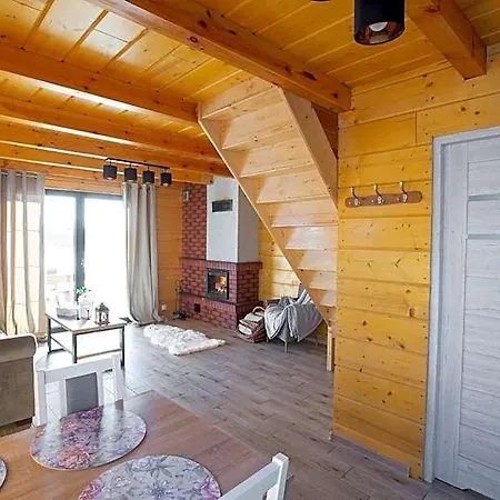 Sielanka Mazurska/mazury بيت خشبي